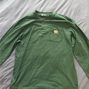 Carhartt Men's Olive Long Sleeve
